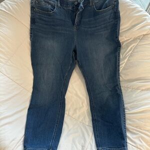 Torrid Dark Blue Bombshell Skinny Jeans